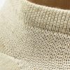 Anti-Sweat Odor-Free Quick-Dry Breathable Organic Natural Linen Athletic Mid-Calf Socks, Unisex