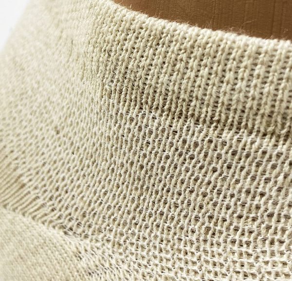 Anti-Sweat Odor-Free Quick-Dry Breathable Organic Natural Linen Athletic Mid-Calf Socks, Unisex