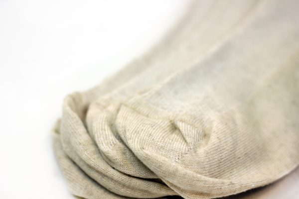 Anti-Sweat Odor-Free Quick-Dry Breathable Organic Natural Linen Athletic Mid-Calf Socks, Unisex