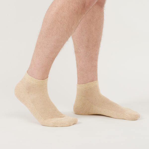 4191210051.jpg HempFlex™ AgileWear Short Athletic Ankle Thin Breathable Organic Hemp Socks