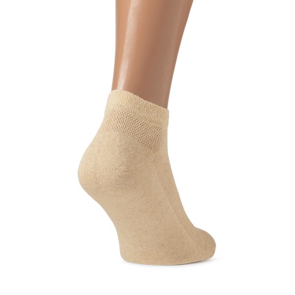 4191211067.jpg HempFlex™ AgileWear Short Athletic Ankle Thin Breathable Organic Hemp Socks