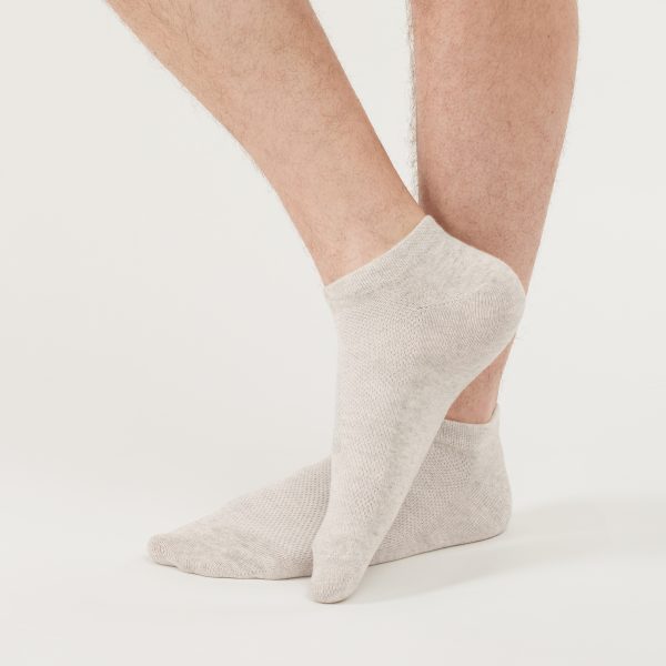 4191264577.jpg LinoSock™ SportWear Quick-Dry Mesh-Knit Organic Linen Ankle Socks for Men