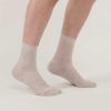 LinoBreeze™ Men’s Thin Breathable Mesh-Knit Organic Linen Socks