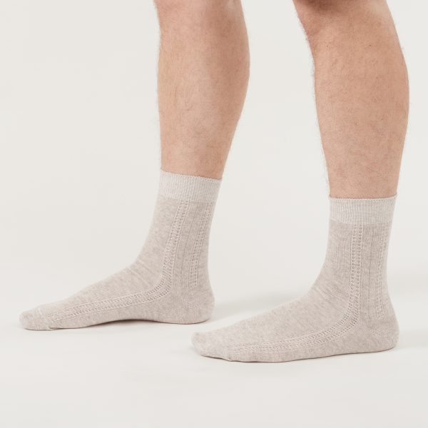 GreenWeave™ Earthwise Men's Ultra-Thin & Breathable Flax Linen Socks