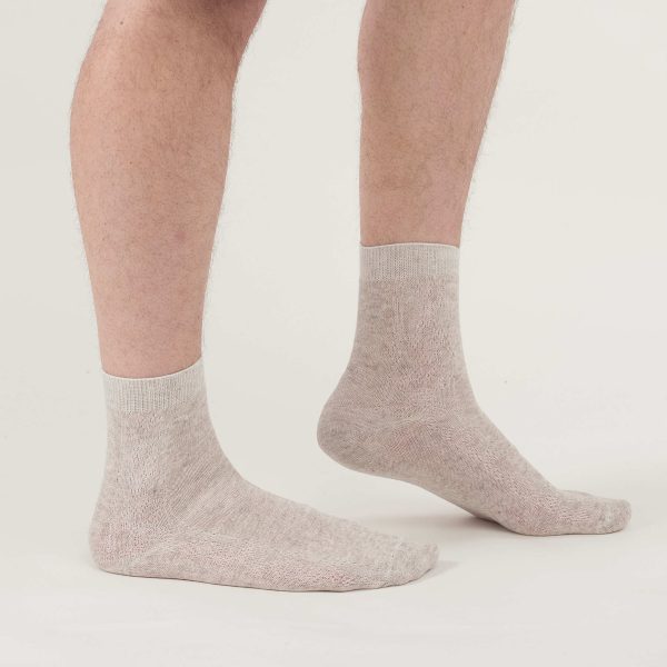 GreenWeave™ Earthwise Men's Ultra-Thin & Breathable Flax Linen Socks
