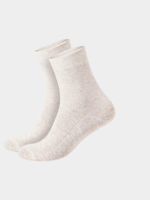 LinoBreeze™ Men’s Thin Breathable Mesh-Knit Organic Linen Socks