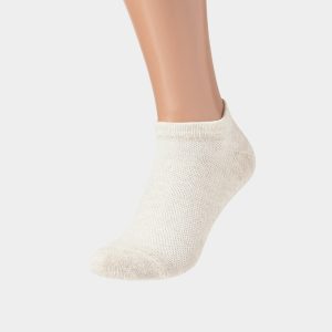 LinoFlex™ Women’s Quick-Dry Mesh-Knit Linen Ankle Socks