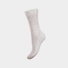 Anti-Sweat Odor-Free Quick-Dry Breathable Organic Natural Linen Athletic Mid-Calf Socks, Unisex